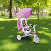 Біговел Tri-cycle 6in1 Milano 002 pink, Розовый