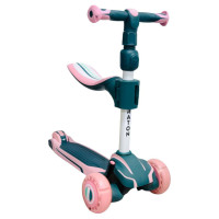 Самокат-Товкар Maraton Flex pink-green, 1 шт Самокат-Товкар Maraton Flex pink-green, 1 шт