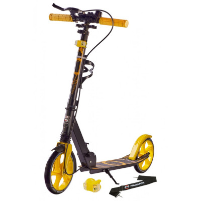 Самокат Maraton RIDER yellow, 1 кор. (4 шт) Yellow