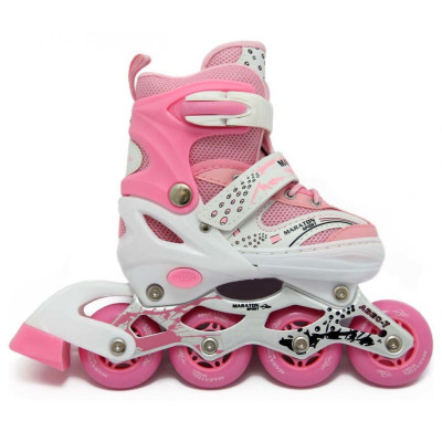 Ролики Maraton Oscar S(30-33) pink, 1 кор. (6 пар) Розовый Ролики Maraton Oscar S(30-33) pink, 1 кор. (6 пар) Розовый