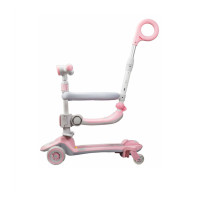 Самокат CITY LINE 4in1 Baby Care 388, Розовый
