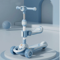 Самокат CITY LINE 4in1 Baby Care 388, Розовый