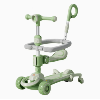 Самокат CITY LINE 4in1 Baby Care 388, Оранжевый Самокат CITY LINE 4in1 Baby Care 388, Оранжевый