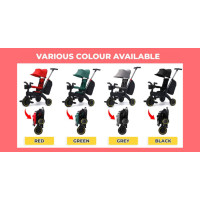 Біговел Tri-cycle 4in1 PA66 green, Зеленый