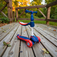 Самокат-Товкар Maraton Flex red-blue, 1 шт