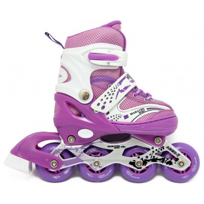 Ролики Maraton Oscar S(30-33) purple, 1 кор. (6 пар) Сиреневый