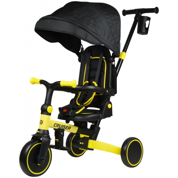 Біговел Tri-cycle 6in1 Milano 002 yellow, Желтый