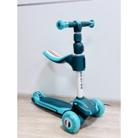 Самокат-Товкар Maraton Flex blue-green, 1 шт