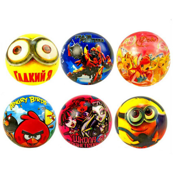 М'яч гумовий 9 асорті E03135