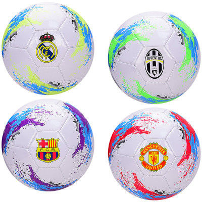 М'яч футбольний FB2106(30 шт) №5, PVC, 280 грам, MIX 4 кольори FB2106