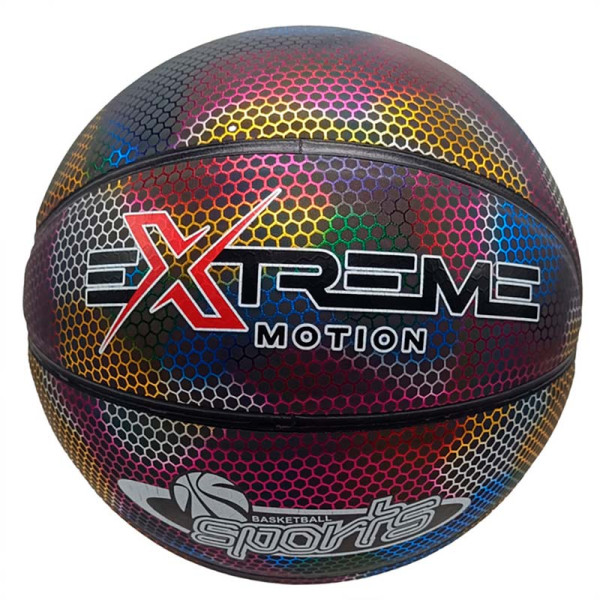 М'яч баскетбольний Extreme Motion №7 500 грам BB2208_Multicolor М'яч баскетбольний Extreme Motion №7 500 грам BB2208_Multicolor