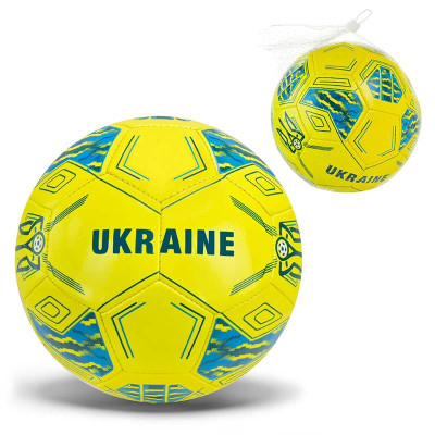 М'яч футбольний Ukraine PVC 5 розмір FU2581 М'яч футбольний Ukraine PVC 5 розмір FU2581