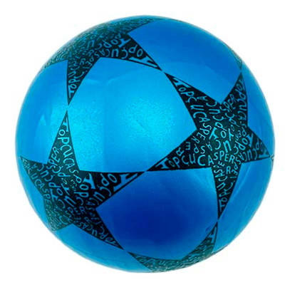 М'яч гумовий 9" із малюнком зірки RB20302_Blue М'яч гумовий 9" із малюнком зірки RB20302_Blue