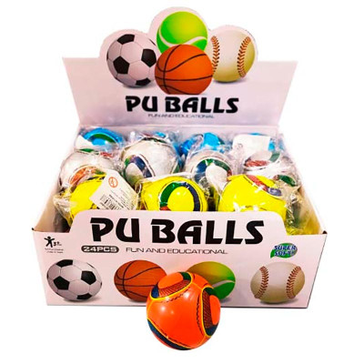 Фомовий мячик 7*7*7см 88-13