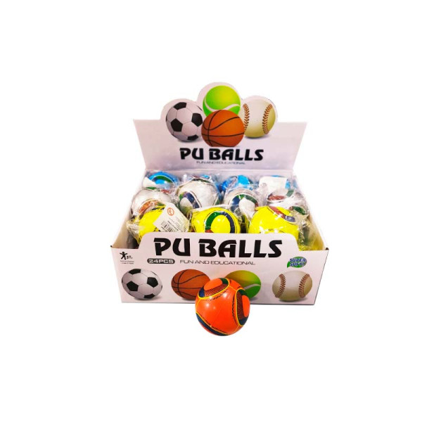 Фомовий м'ячик 7*7*7см 88-13