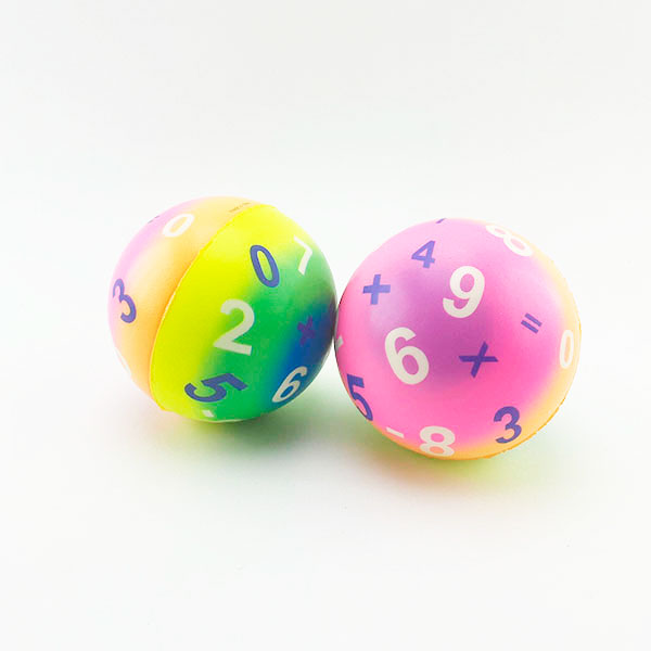 М'яч фомовий великий Цифри K550 number М'яч фомовий великий Цифри K550 number