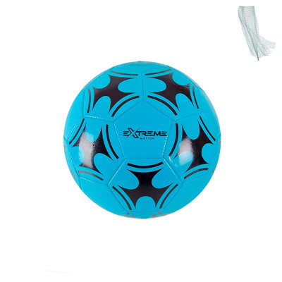 М'яч футбольний №4 PVC 200 грам сітка+голка FB2431_Blue М'яч футбольний №4 PVC 200 грам сітка+голка FB2431_Blue
