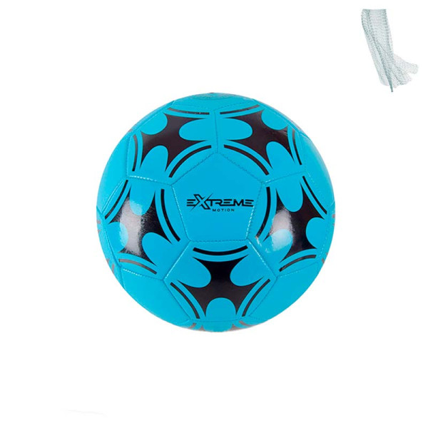 М'яч футбольний №4 PVC 200 грам сітка+голка FB2431_Blue М'яч футбольний №4 PVC 200 грам сітка+голка FB2431_Blue