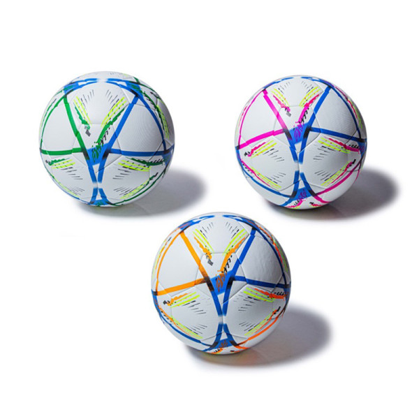 Мяч футбольний LEKOU SIZE:5 термополіуретан 225