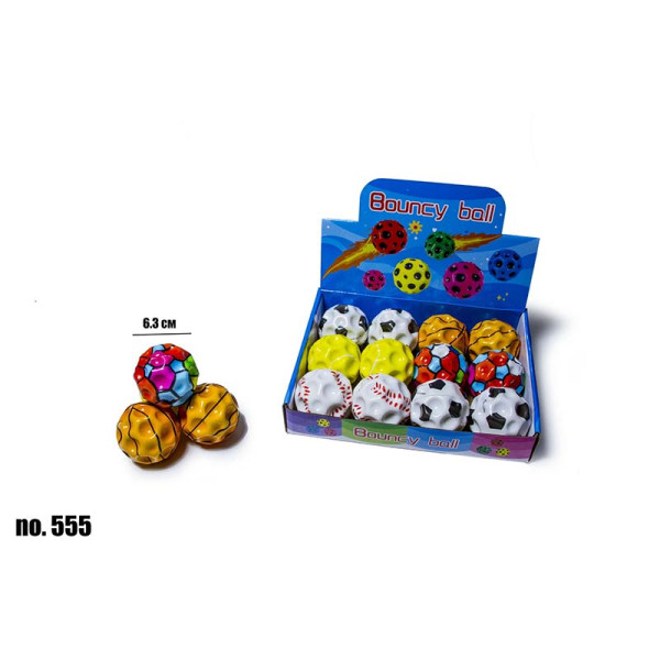 М'ячик Moon ball print Спорт 6.3 см. 555 М'ячик Moon ball print Спорт 6.3 см. 555