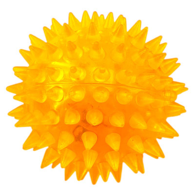 Мяч - їжачок що світиться 3388P_Orange