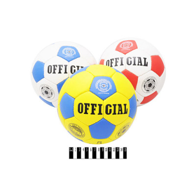 М'яч футбольний лакований "OFFICIAL MIX" OFFICIAL MIX