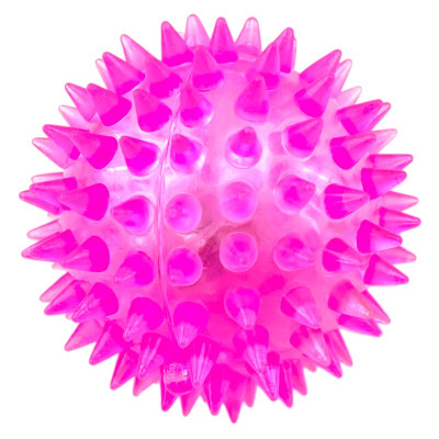М'яч - їжачок що світиться 3388P_Pink