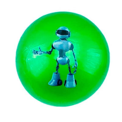 Мяч гумовий 9" 60 грам RB24157_Green