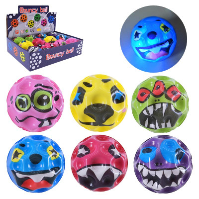 Пострибунчик Graviti ball з принтом 6 см світиться PR2443 Пострибунчик Graviti ball з принтом 6 см світиться PR2443