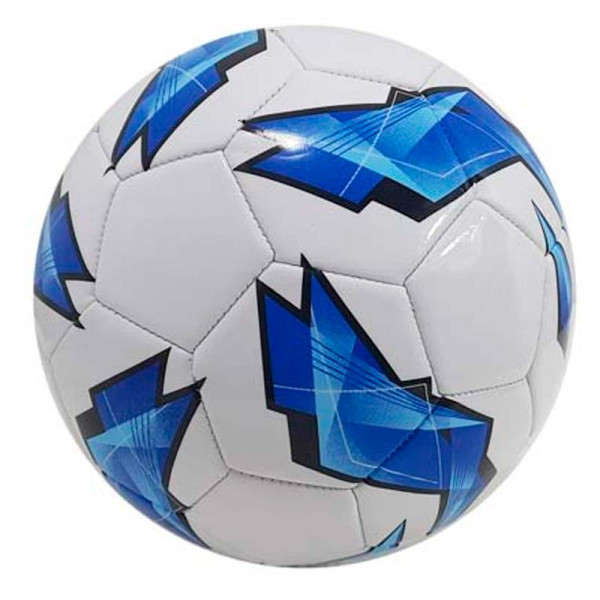 М'яч футбольний "5 PVC 320-330 гр синій FLASH