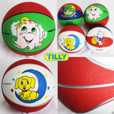 М'яч баскетбольний гумовий 300 г. BT-BTB-0014