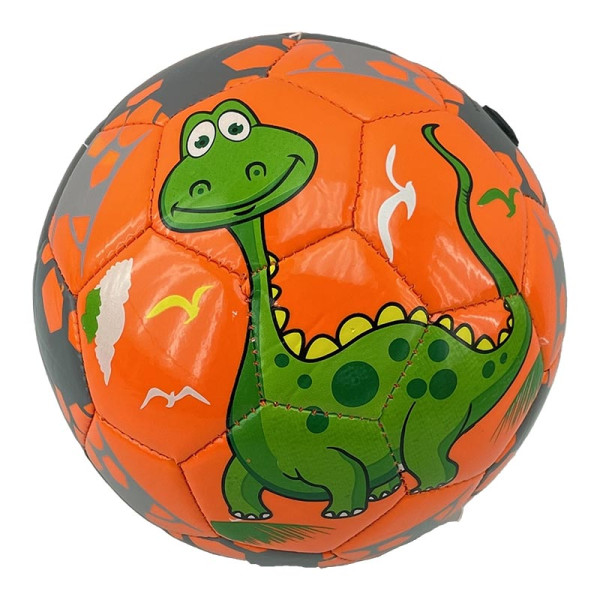 М'яч футбольний Динозаври 2 дитячий розмір 2000996114512_Green-Orange