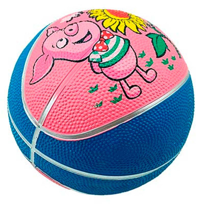 Мяч баскетбольний дитячий "2 2-3LBS_Blue-Pink