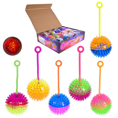 Пострибунчик 75 см гумовий зі світлом на гумці PR2510 Пострибунчик 75 см гумовий зі світлом на гумці PR2510