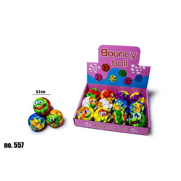 Мячик Moon Ball 6.3 см з принтом Fruit