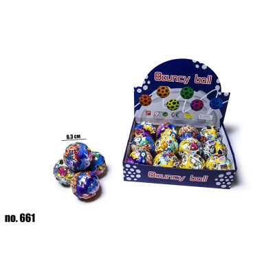 М'ячик Moon ball print Графіті 6.3 см. 661