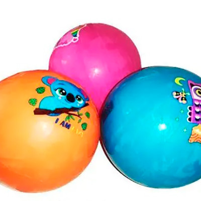 Дитячий м'ячик Vladi Toys Jum PoPo гумовий JPP08