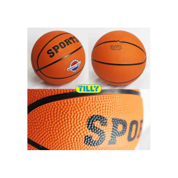 М'яч баскетбольний гумовий розмір 7 BT-BTB-0017