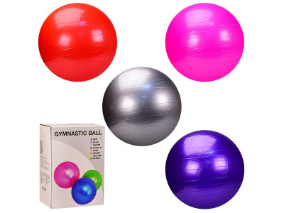 М'яч для фітнесу CO1204(20шт) 95 см 1200 грам в коробці 4 кольори CO1204