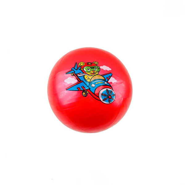 М'яч гумовий 9" 60 грам RB24155_Red