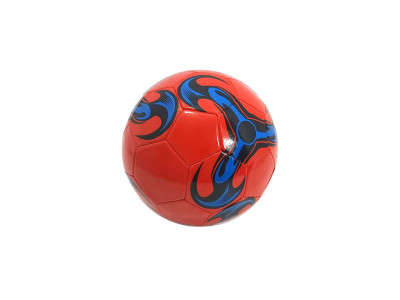 Мяч футбольний "5 (PVC) червоний ABT057