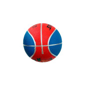 Мяч баскетбольний дитячий "2 2-3LBS_Blue-Red