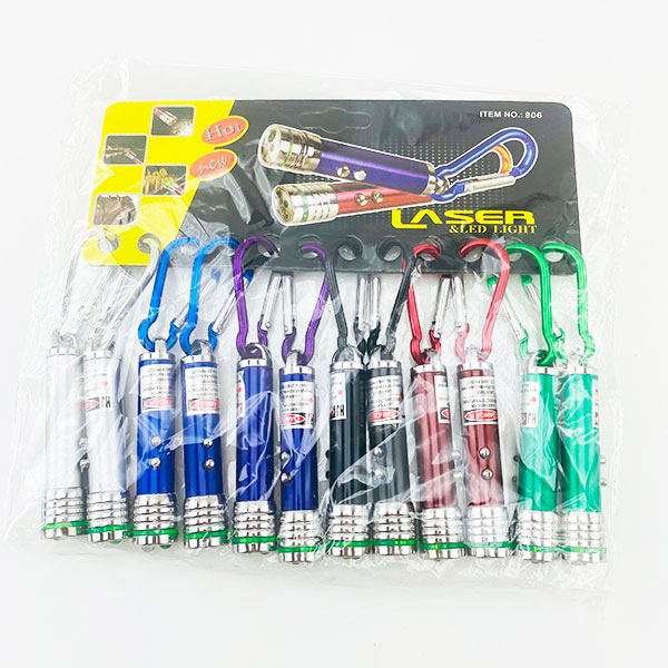 Указка лазерна з ліхтариком Указка лазерна з ліхтариком