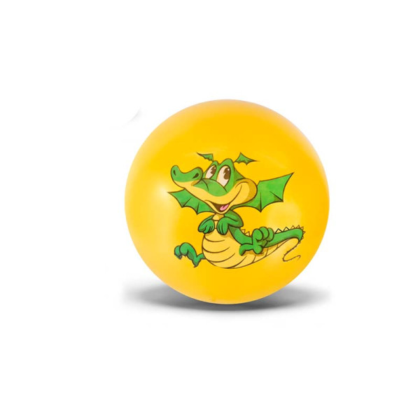 М'яч гумовий 9'' 60 грамів з малюнком Динозавра RB24374_Yellow М'яч гумовий 9'' 60 грамів з малюнком Динозавра RB24374_Yellow