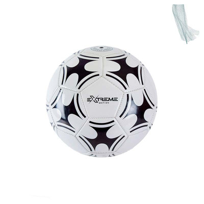 М'яч футбольний №4 PVC 200 грам сітка+голка FB2431_White М'яч футбольний №4 PVC 200 грам сітка+голка FB2431_White