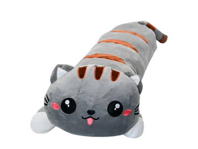 Мяка іграшка кіт батон 110 см E1006_Gray