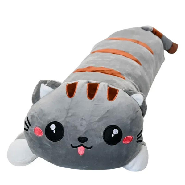 Мяка іграшка кіт батон 110 см E1006_Gray