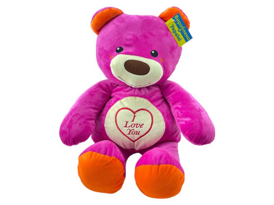 Мяка іграшка Ведмідь Ласун 45 см 0189_Pink