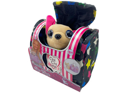 Собачка в сумочці Chi Chi Love Чихуахуа Вояж 20 см зі звуком чорна LM-033 5892276 Black