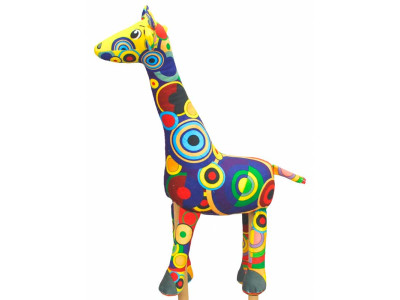 Мяка іграшка Жираф Веселка 00408-7